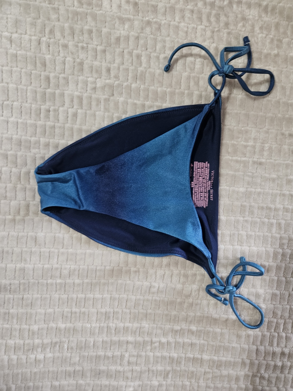 Victoria's Secret Blue Ombre Tie-Side Bikini Bottom